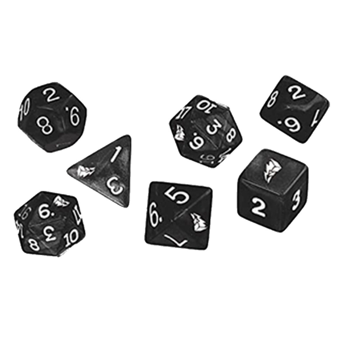 Power Rangers RPG Black Dice Set