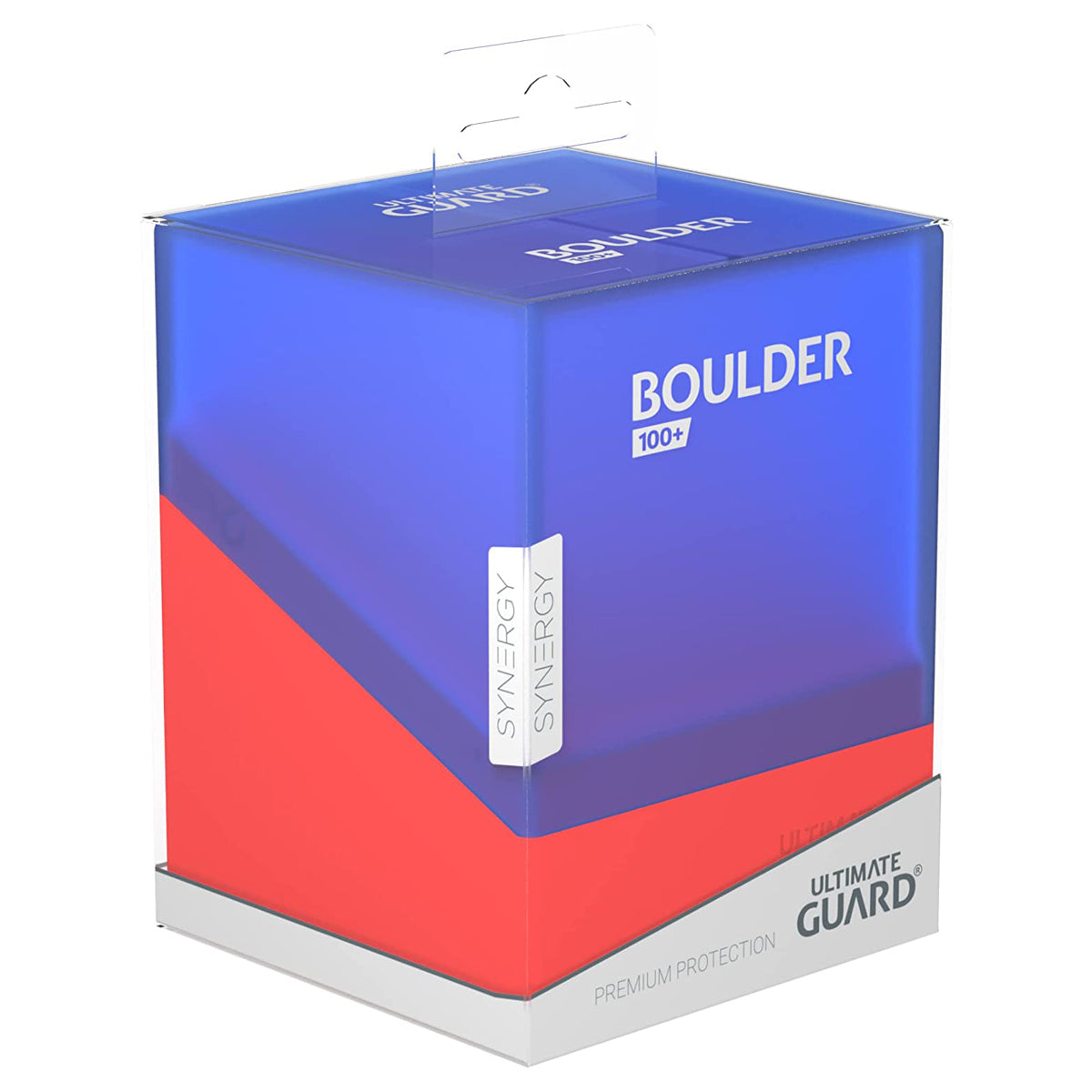 Ultimate Guard Synergy Boulder 100+ Blue/Red Deck Box