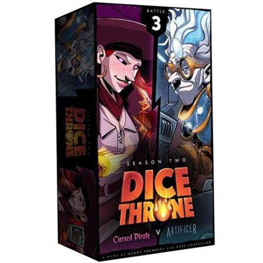 Dice Throne Season 2 Battle Box 3 Cursed Pirate VS Artificer RETAIL EDITION