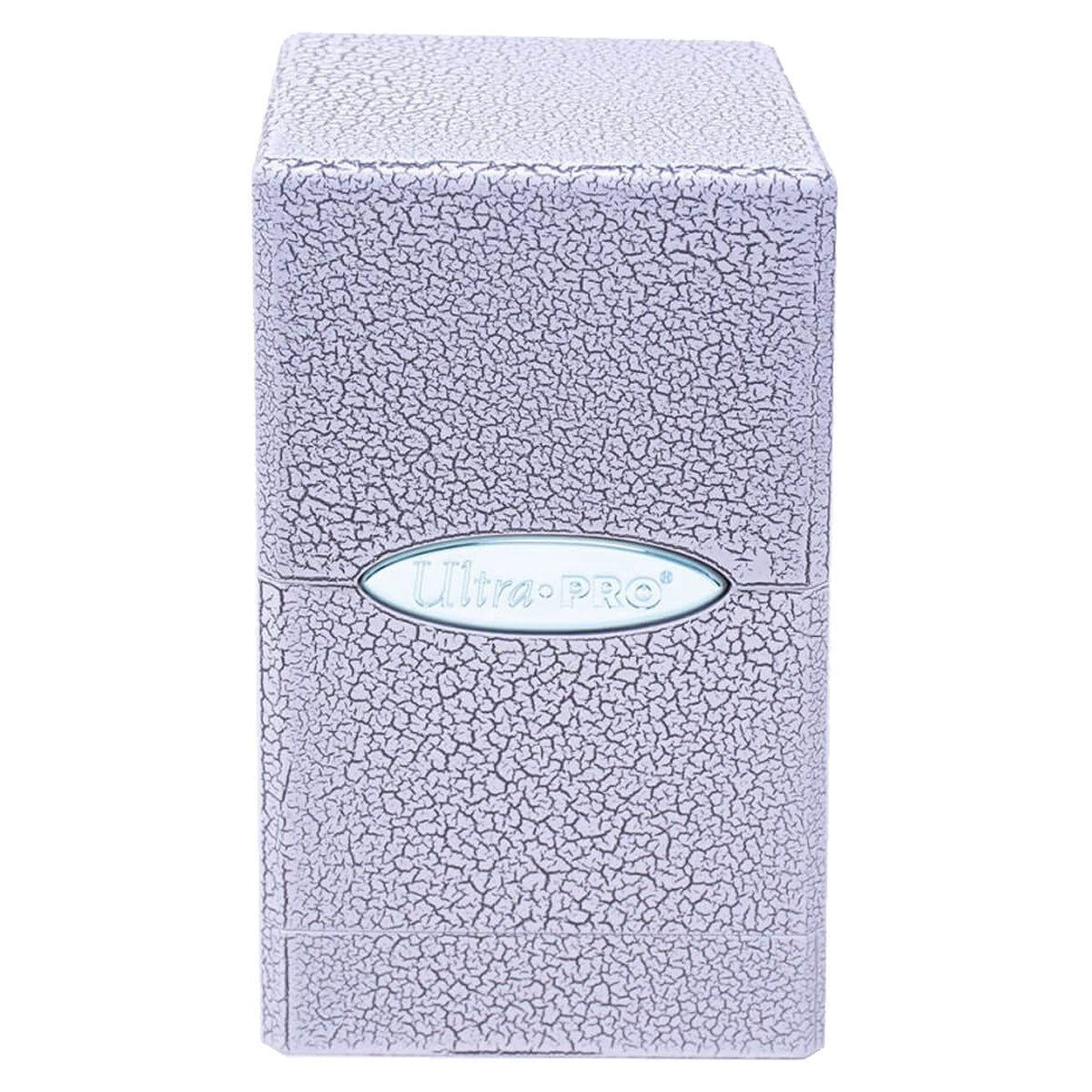 ULTRA PRO Deck Box Satin Tower Ivory Crackle
