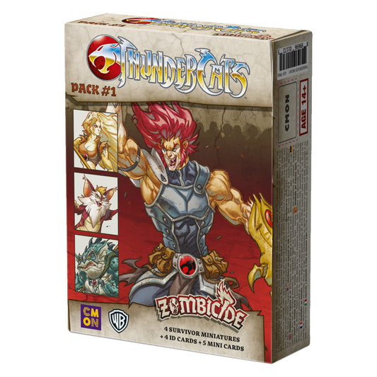 Zombicide Black Plague Thundercats Pack #1