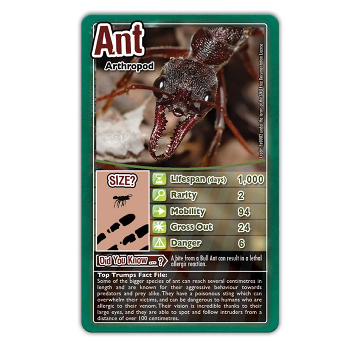 Top Trumps Bugs APAC
