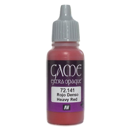 Vallejo Game Colour - Extra Opaque Heavy Red 17 ml
