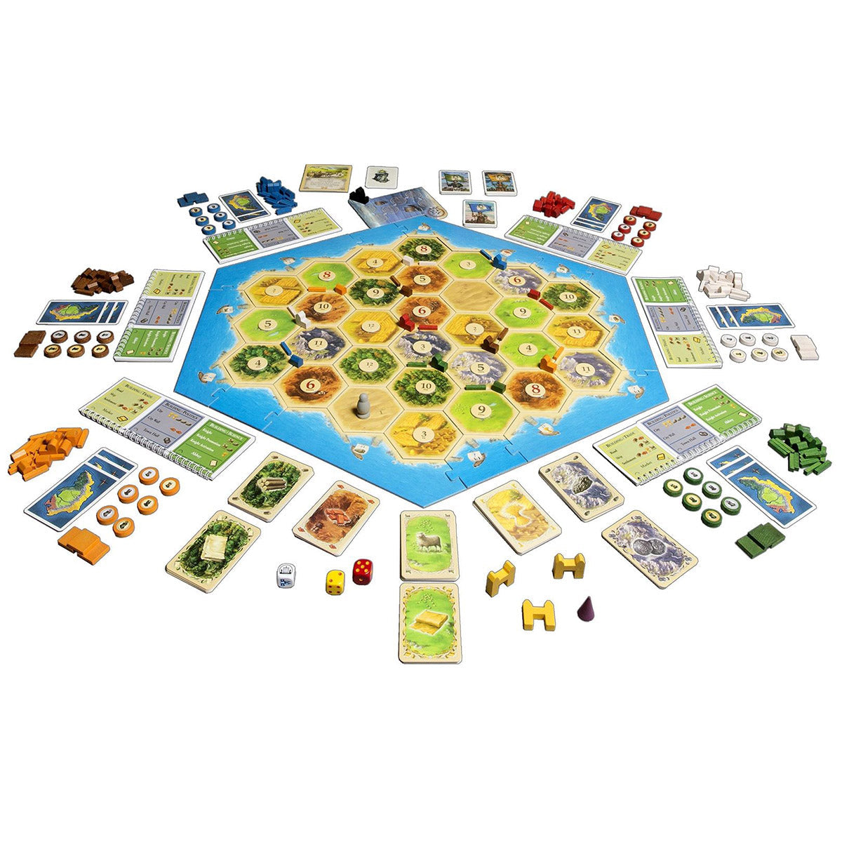Settlers of Catan 5th Ed Cities & Knights - Extension for 5-6 Players