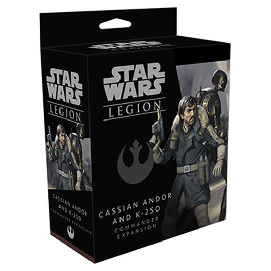 Star Wars Legion Cassian Andor and K 2SO Commander Expansion