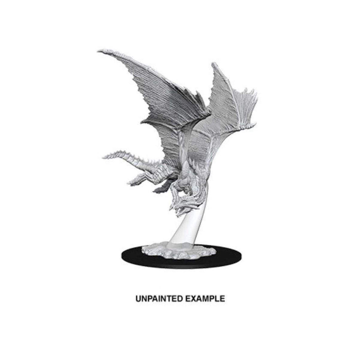 D&D Nolzurs Marvelous Unpainted Miniatures Young Bronze Dragon