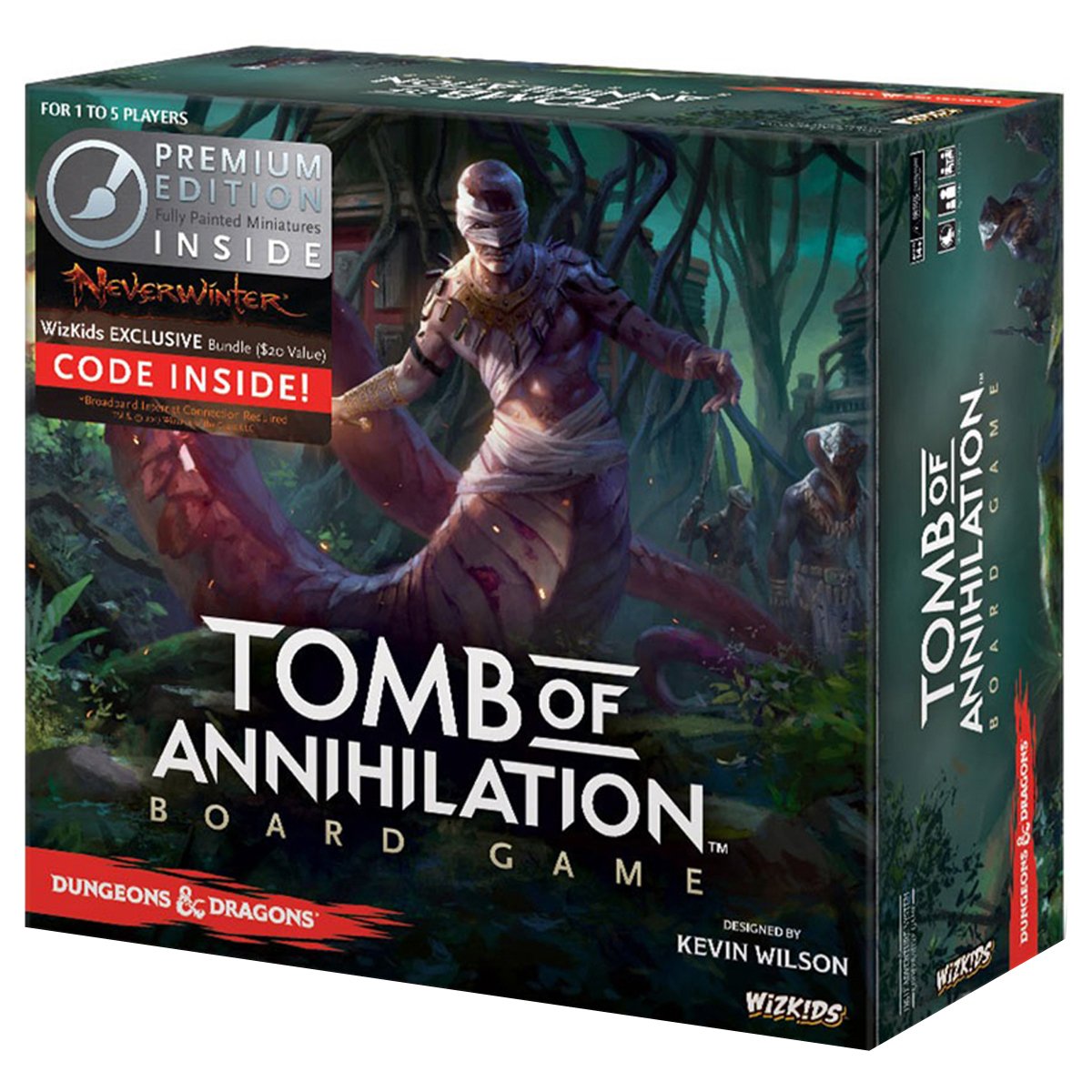D&D Tomb of Annihilation Adventure System Board Game Premium Edition