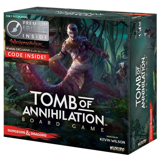 D&D Tomb of Annihilation Adventure System Board Game Premium Edition