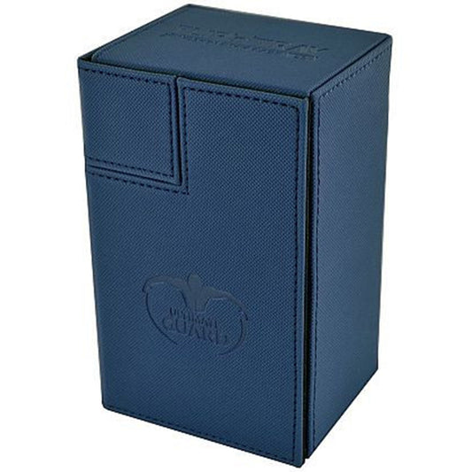 Deck Box Ultimate Guard Flip n Tray Deck Case 80 Standard Size XenoSkin Blue