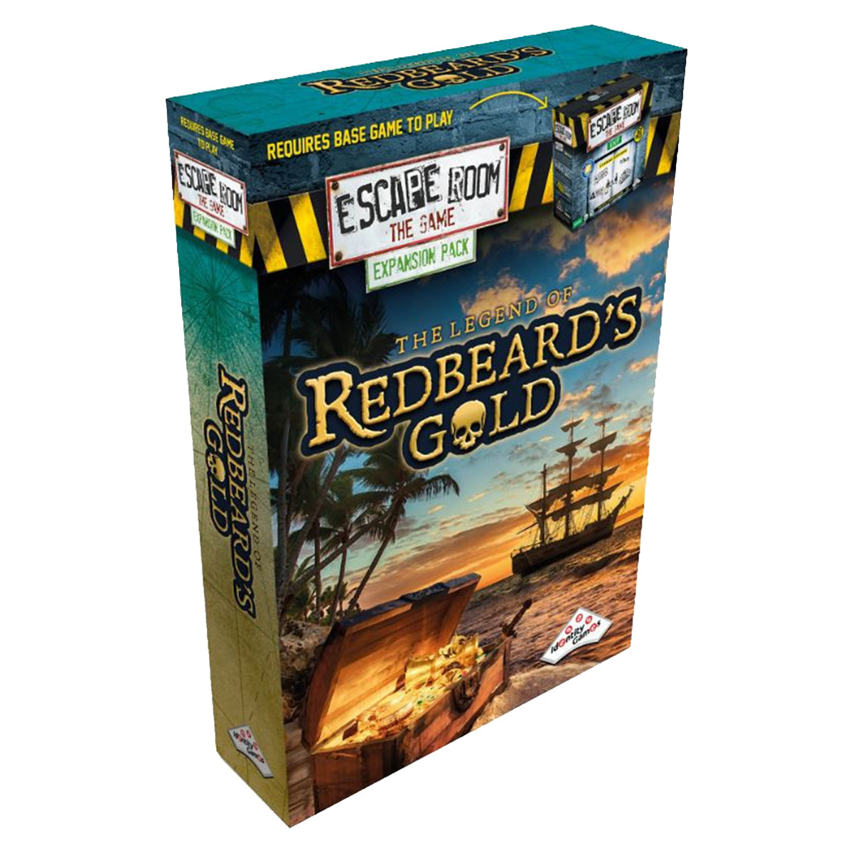 Escape Room the Game The legend of Redbeards Gold Expansion