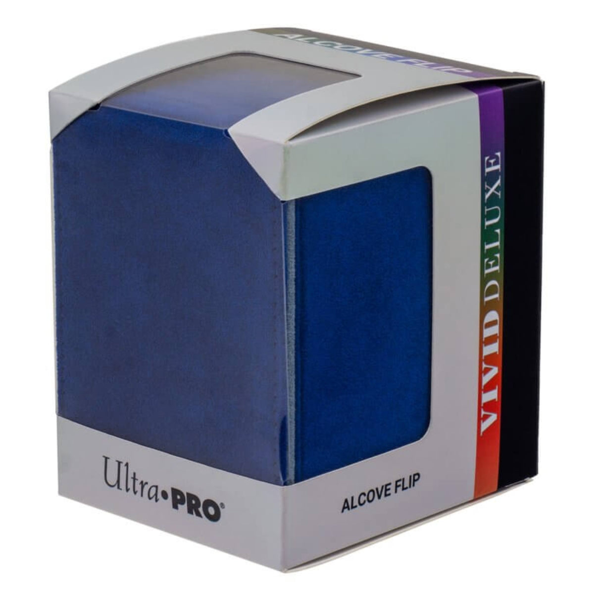 ULTRA PRO DECK BOX Vivid Deluxe Alcove Flip - DELUXE Blue
