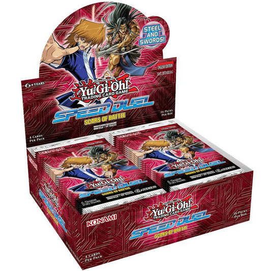 Scars of the Battle Speed Duel Booster Box YUGIOH TCG