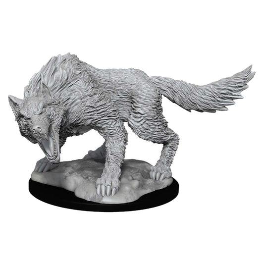 D&D Nolzurs Marvelous Unpainted Miniatures Winter Wolf