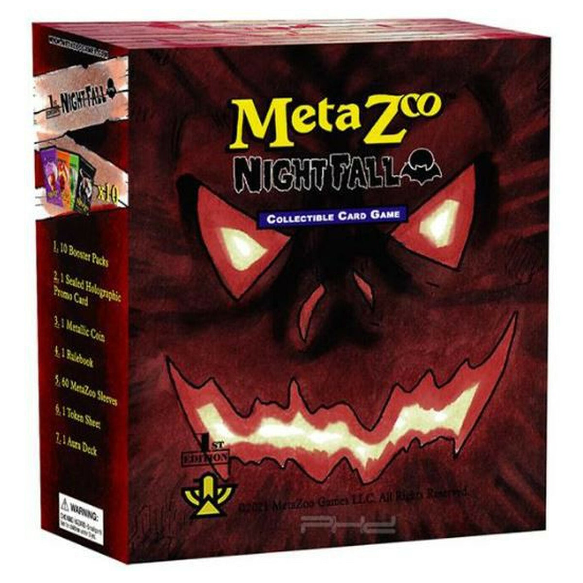 Nightfall First Edition Spellbook MetaZoo TCG