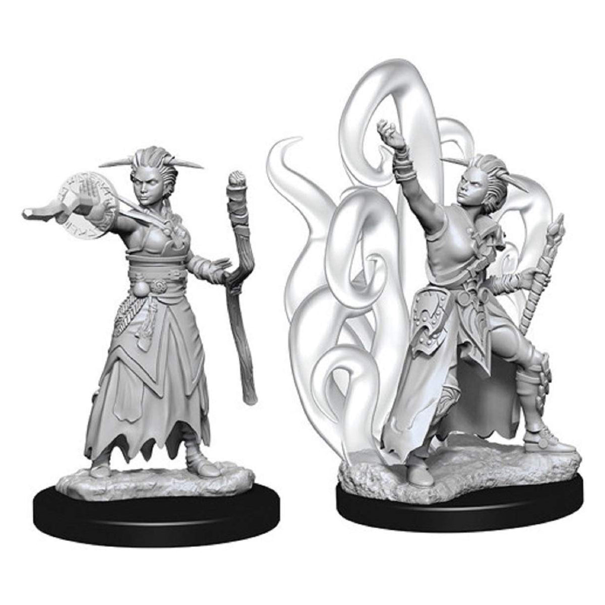 D&D Nolzurs Marvelous Unpainted Miniatures Female Human Warlock