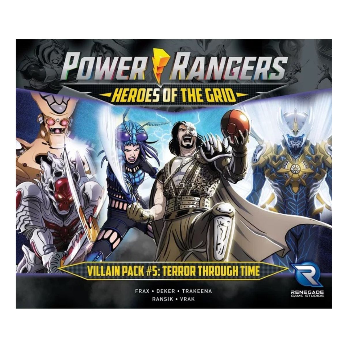 Power Rangers Heroes of the Grid - Terror Through Time Villain Pack