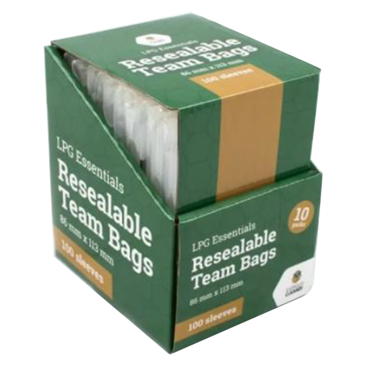 LPG Resealable Team Bags 100ct
