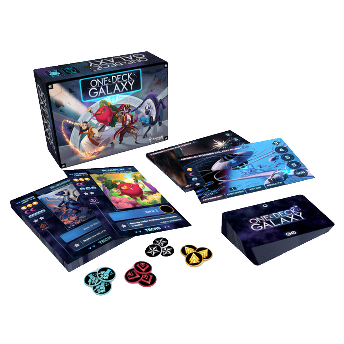 Kickstarter One Deck Galaxy Deluxe