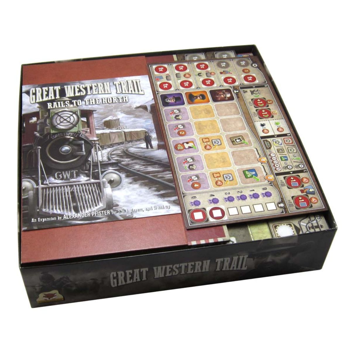 Folded Space Game Inserts Great Western Trail 2nd Edition