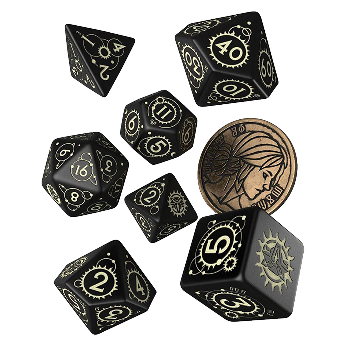 Q Workshop The Witcher Dice Set Ciri - The Zireael
