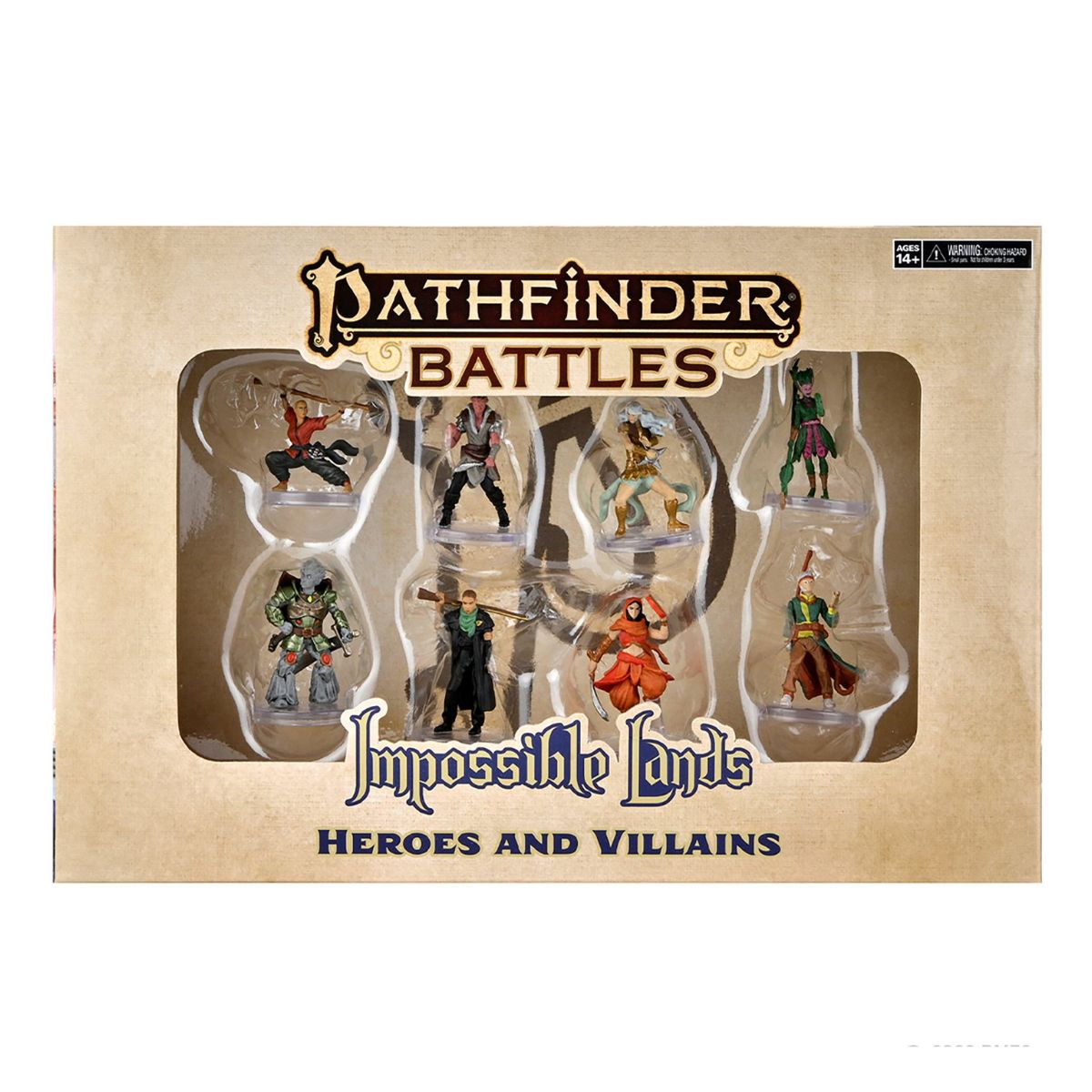 Pathfinder Battles Impossible Lands Heroes and Villains Boxed Set