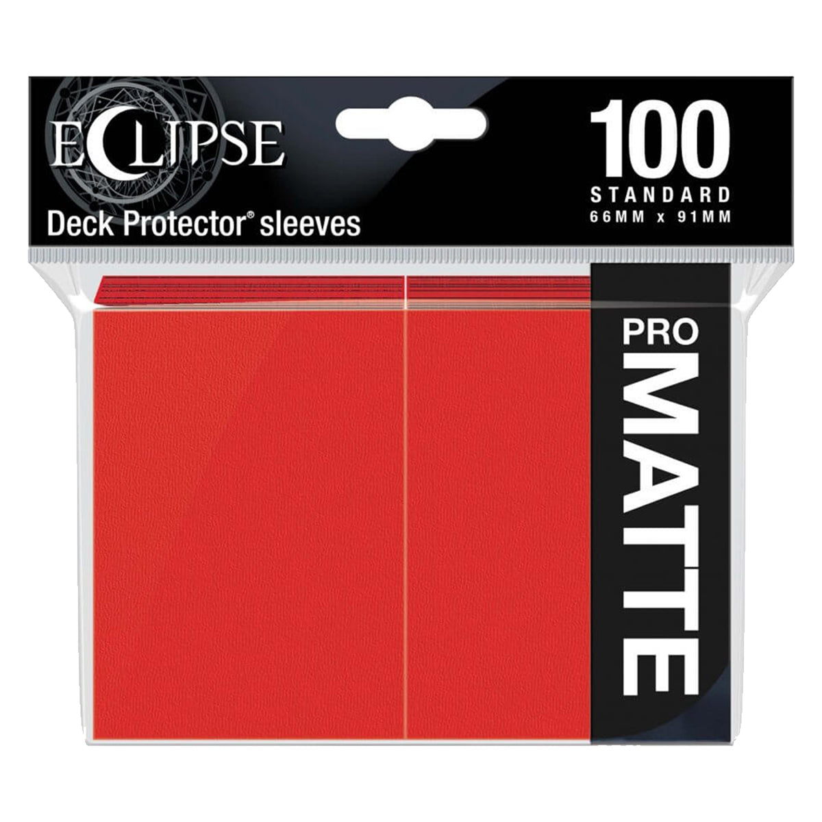 ULTRA PRO Deck Protector Standard Matte 100ct Sky Red ECLIPSE