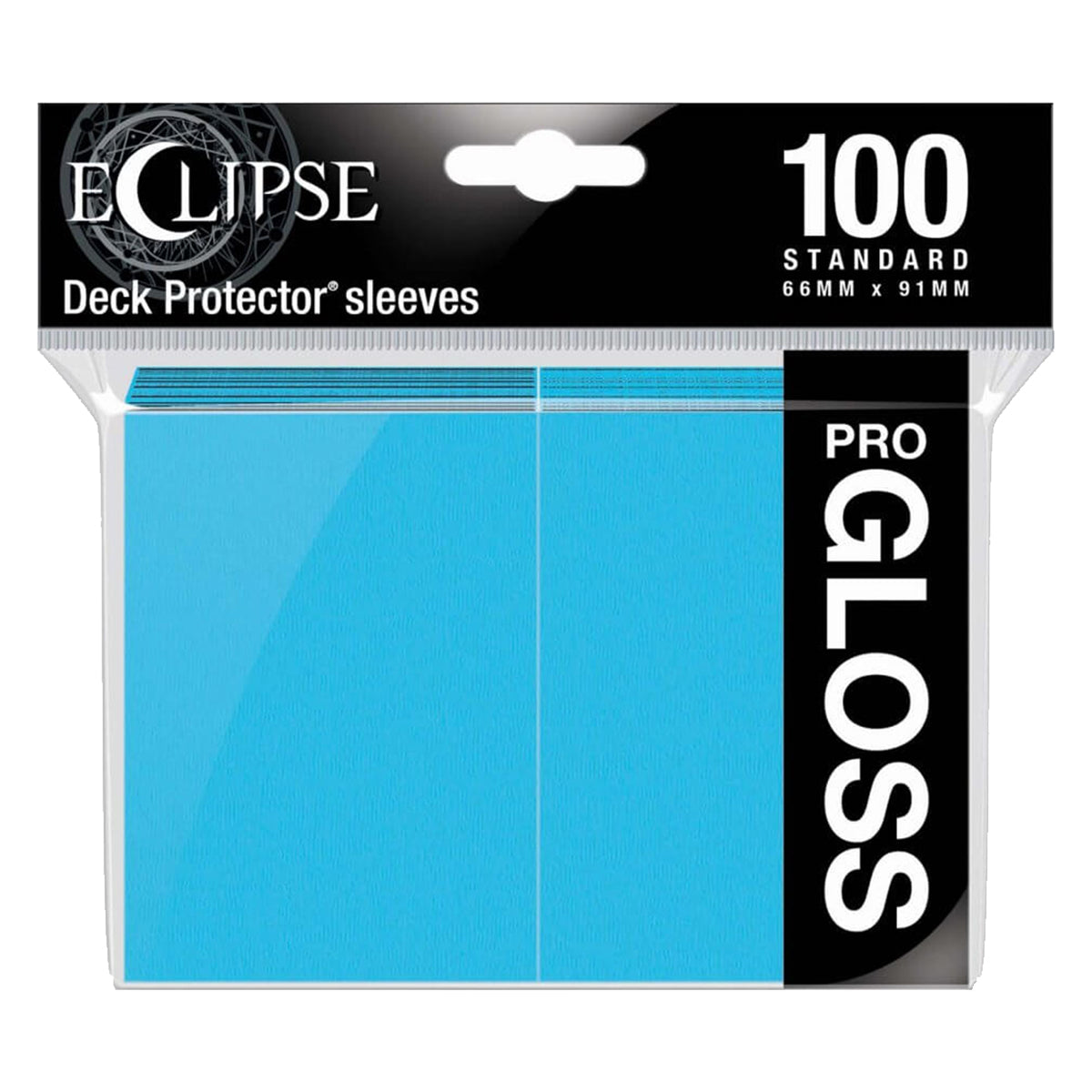 ULTRA PRO Deck Protector Standard Gloss 100ct Sky Blue Eclipse