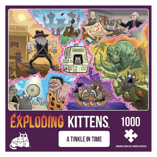 Exploding Kittens Puzzle A Tinkle In Time 1,000 pieces