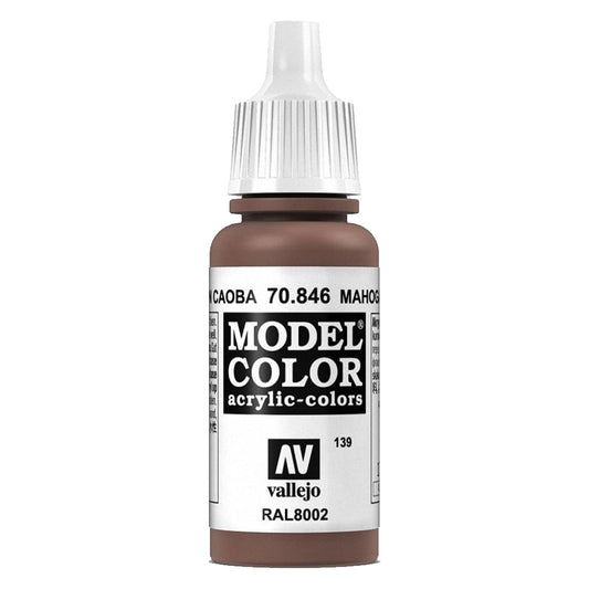 Vallejo Model Colour - Mahogany Brown 17 ml