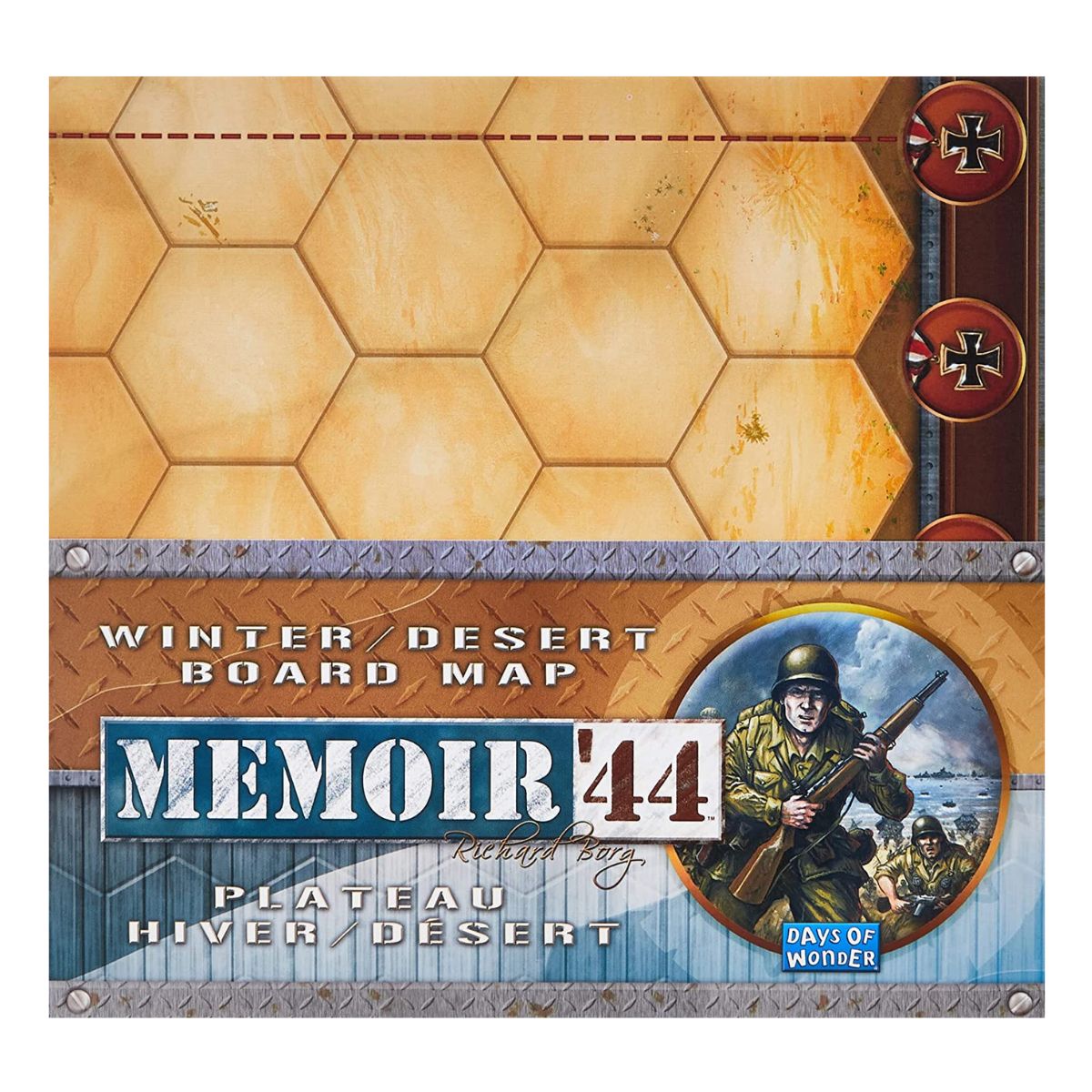 Memoir '44 - Winter - Desert Board Map