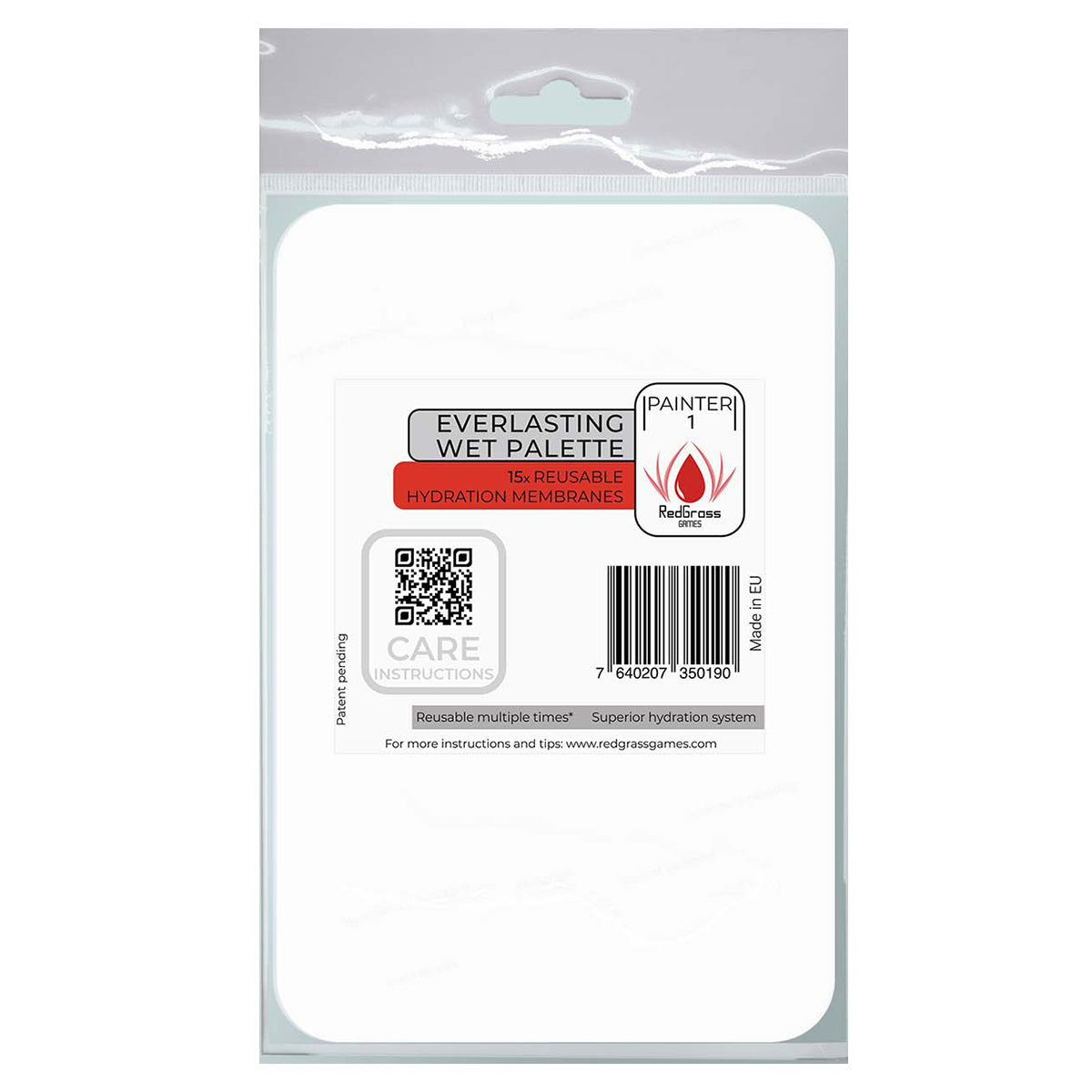 Redgrass Painter V1 Orange Reusable Membranes for Everlasting Wet Palette