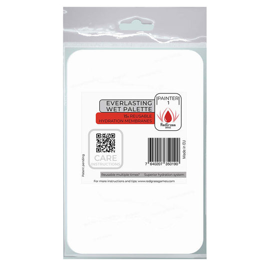 Redgrass Painter V1 Orange Reusable Membranes for Everlasting Wet Palette