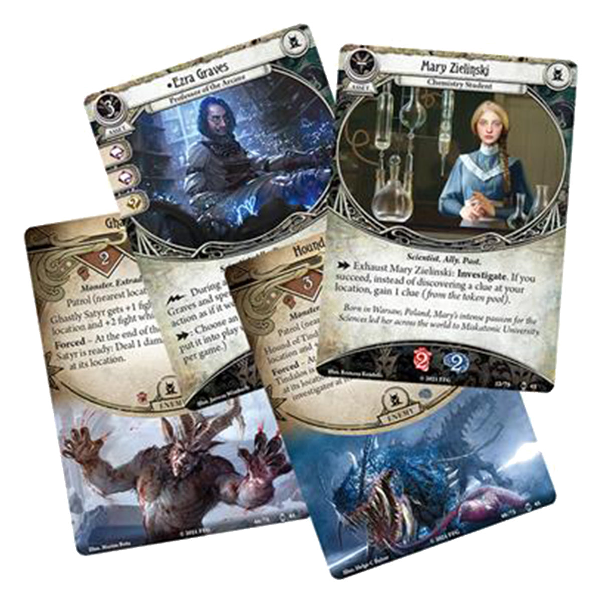 Arkham Horror LCG Machinations Through Time Scenario Pack