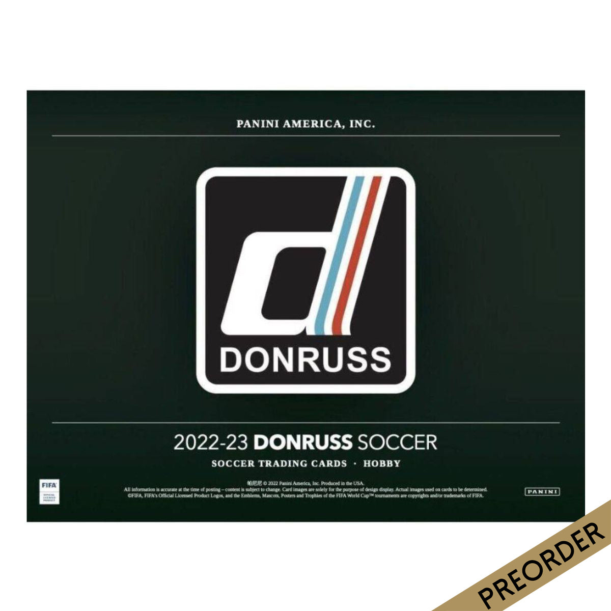 PANINI 2022 2023 Donruss Soccer Hobby Trading Cards Box