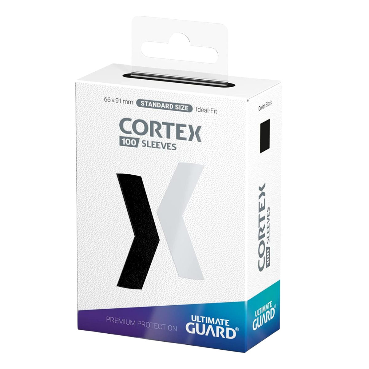 Ultimate Guard Cortex Sleeves Standard Size Black 100ct