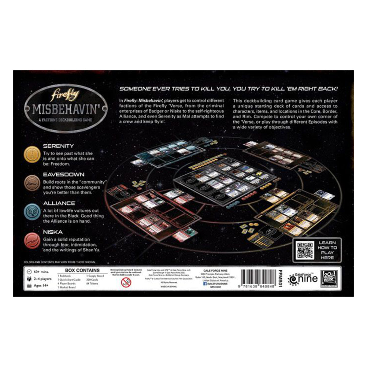 Firefly - Misbehavin' Deck-Building Game