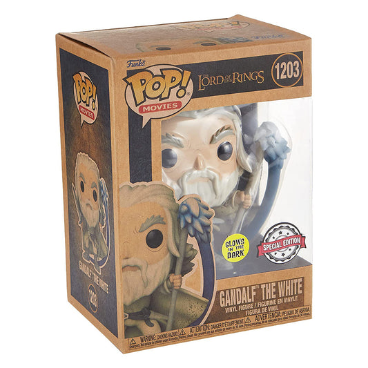 The Lord of the Rings - Gandalf the White Glow Earth Day Pop! Vinyl