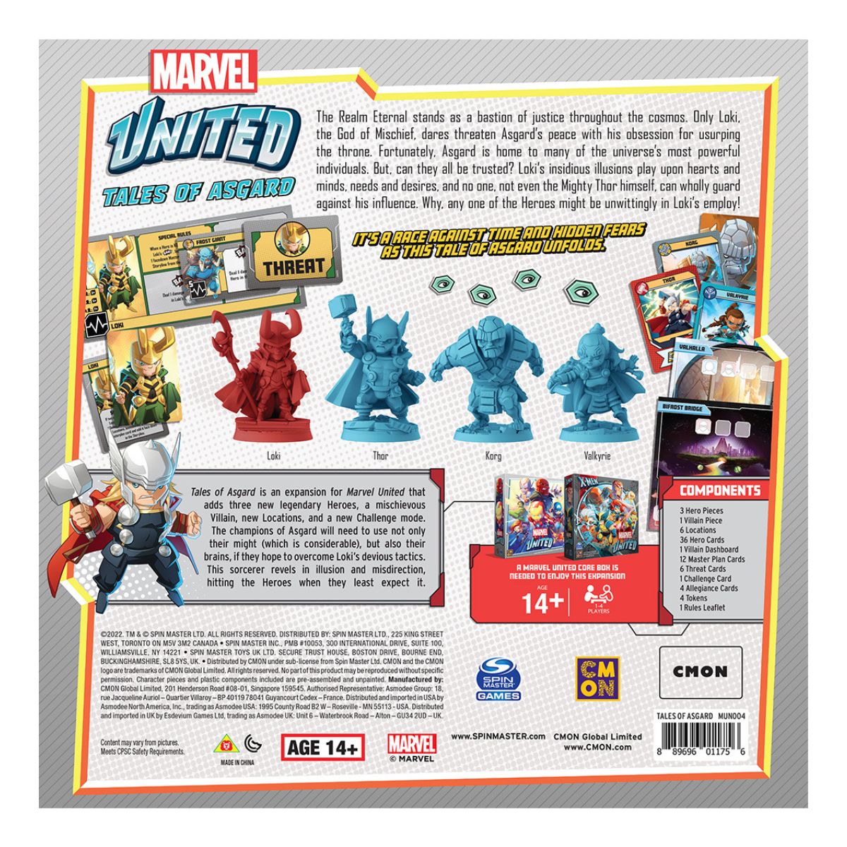 Marvel United Tales of Asgard Expansion