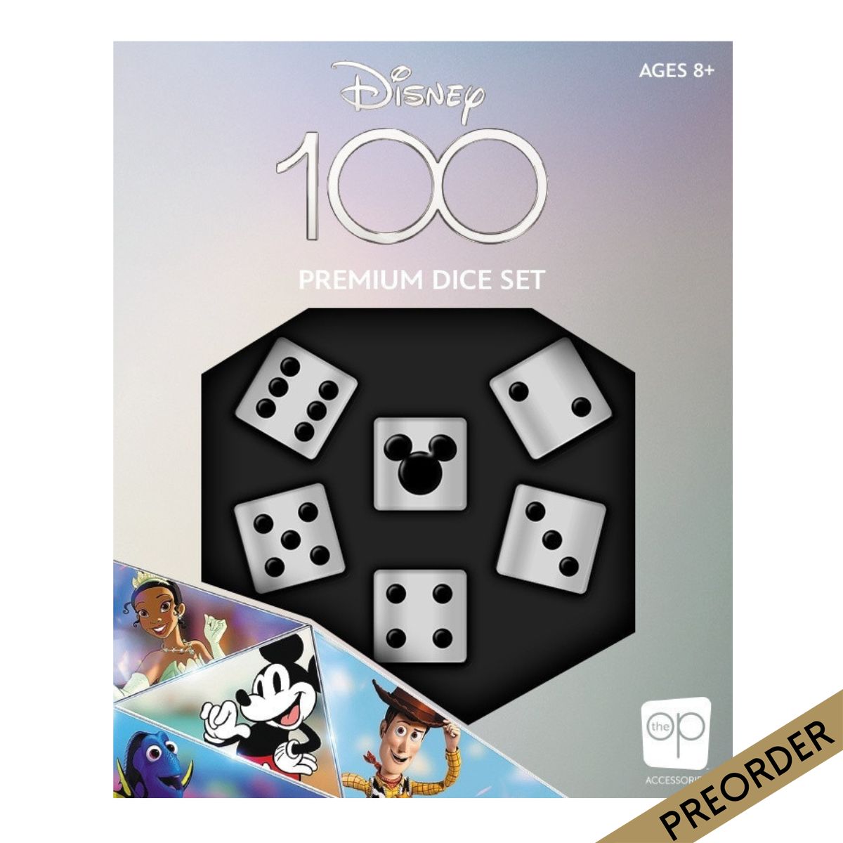 Disney 100 Premium Dice Set