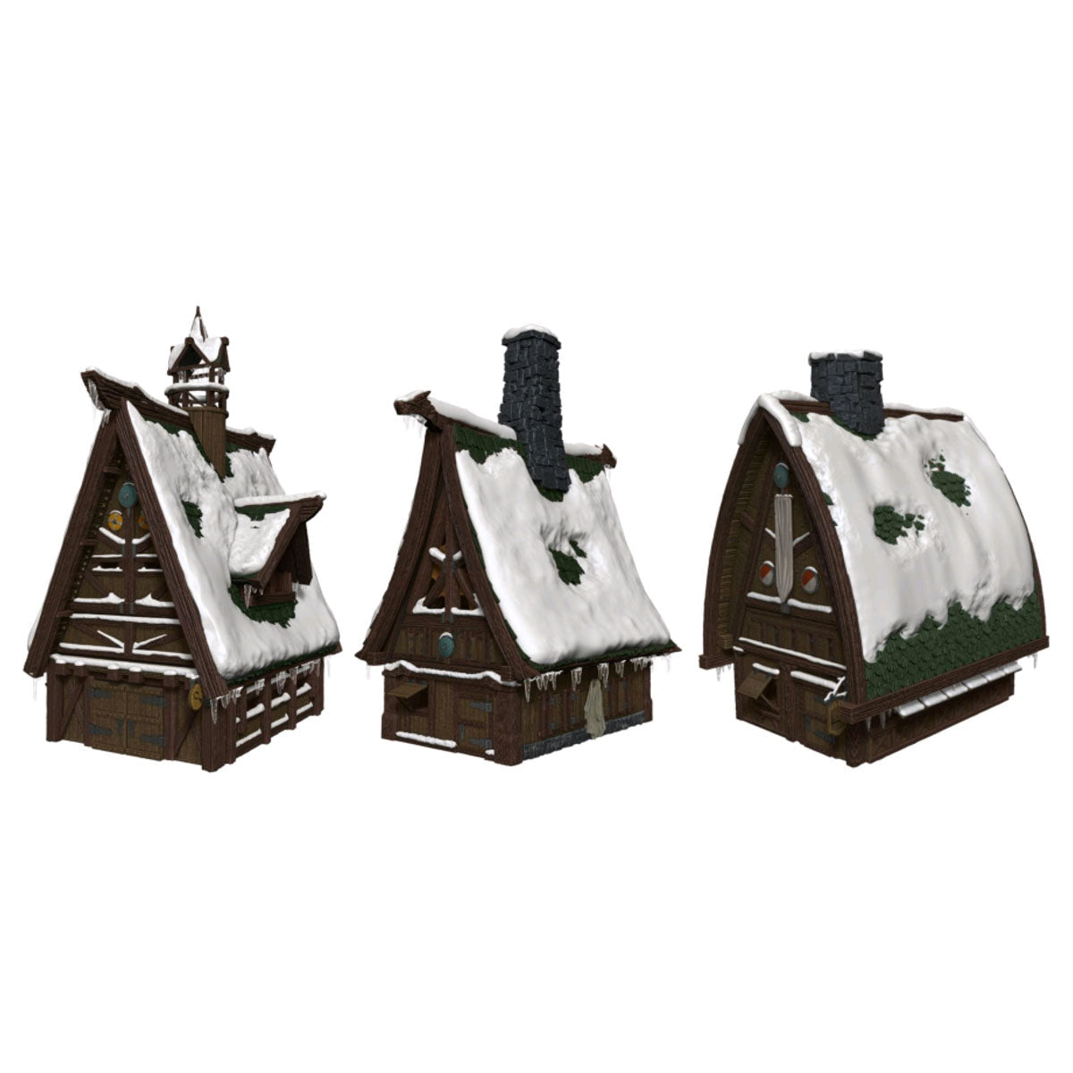 Dungeons & Dragons Icons of the Realms Ten Towns Papercraft Set