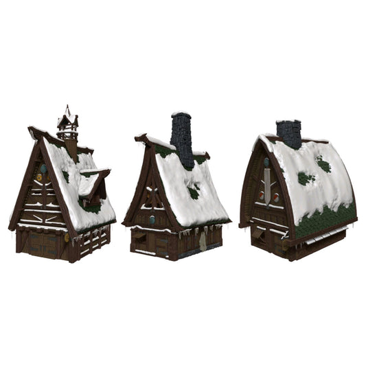 Dungeons & Dragons Icons of the Realms Ten Towns Papercraft Set