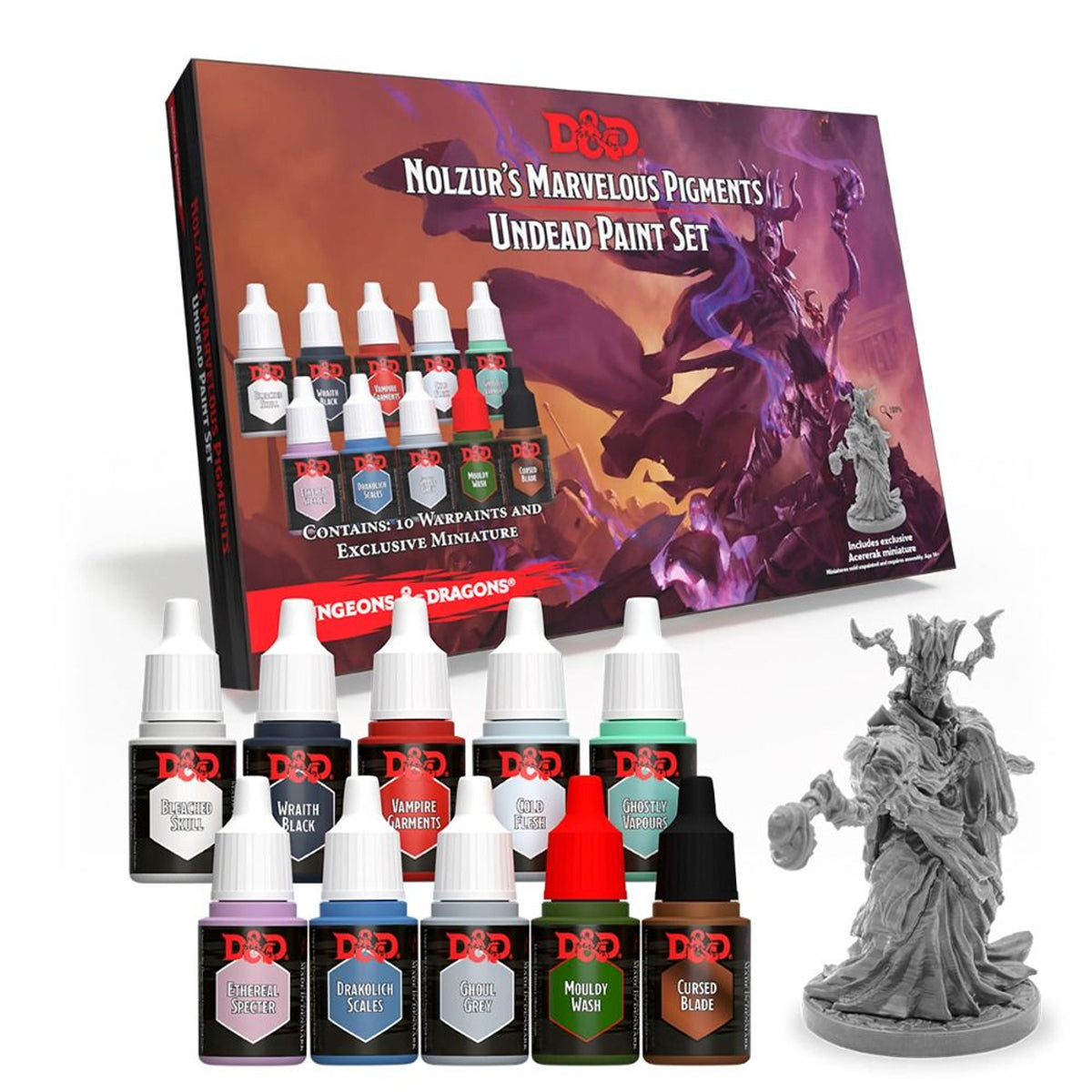 D&D Nolzurs Marvelous Pigments Undead Paint Set