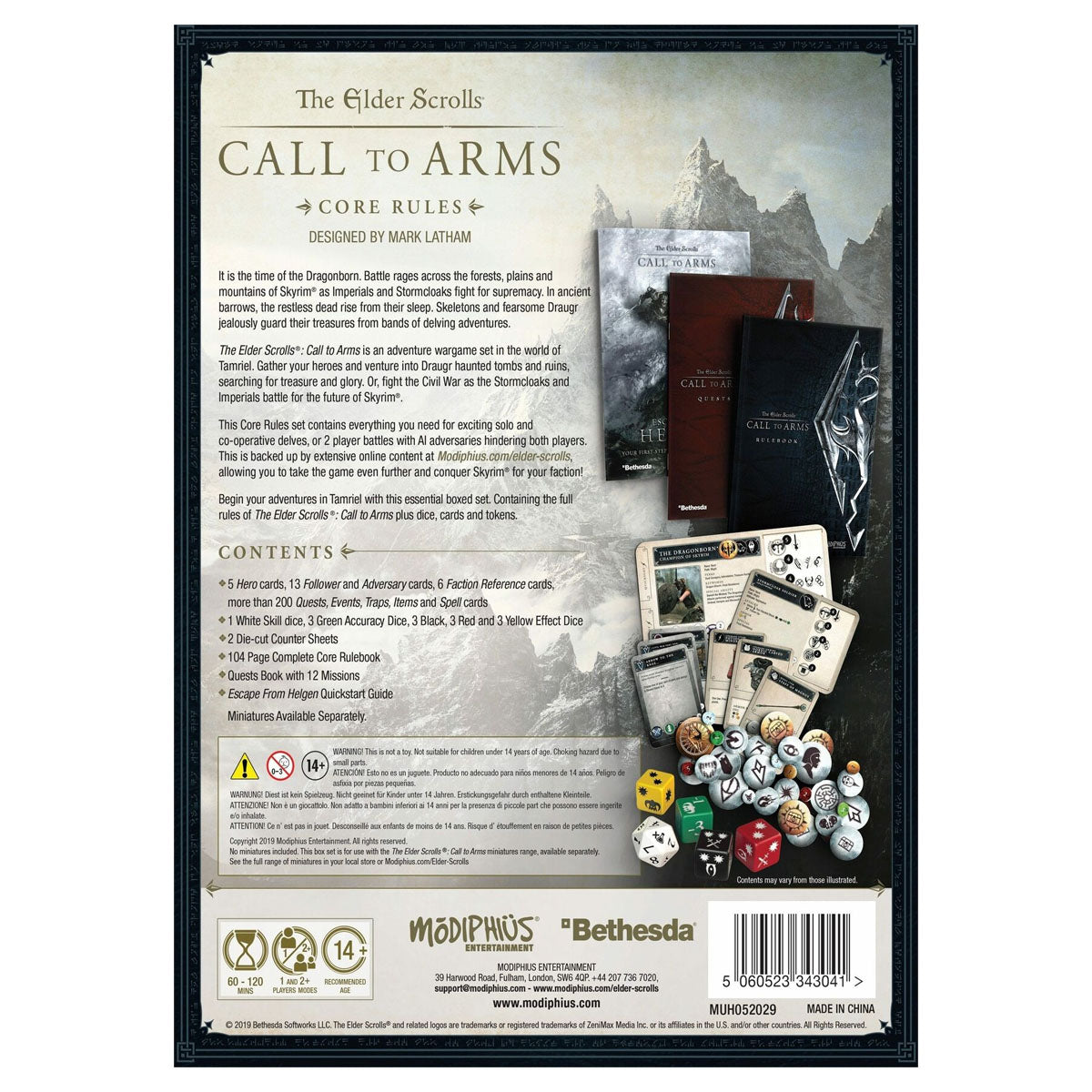Elder Scrolls Call To Arms Core Rules Set