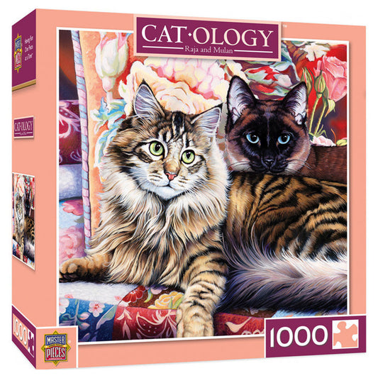 Masterpieces Puzzle Catology Raja and Mulan Puzzle 1000pc