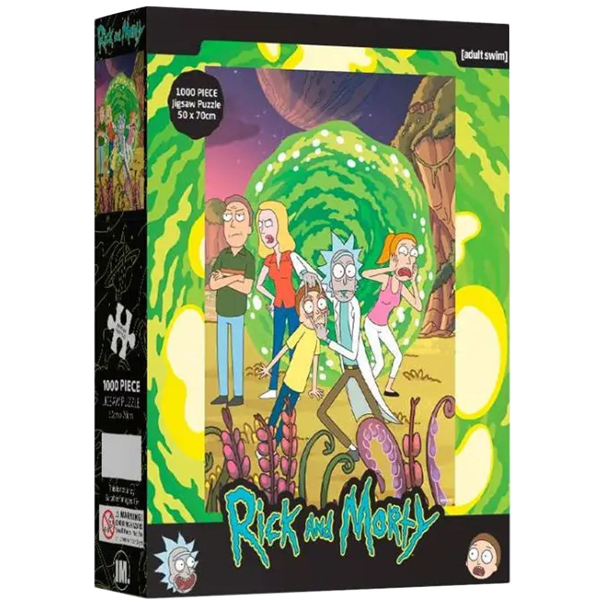 Impact Puzzle Rick And Morty Portal 1000pc
