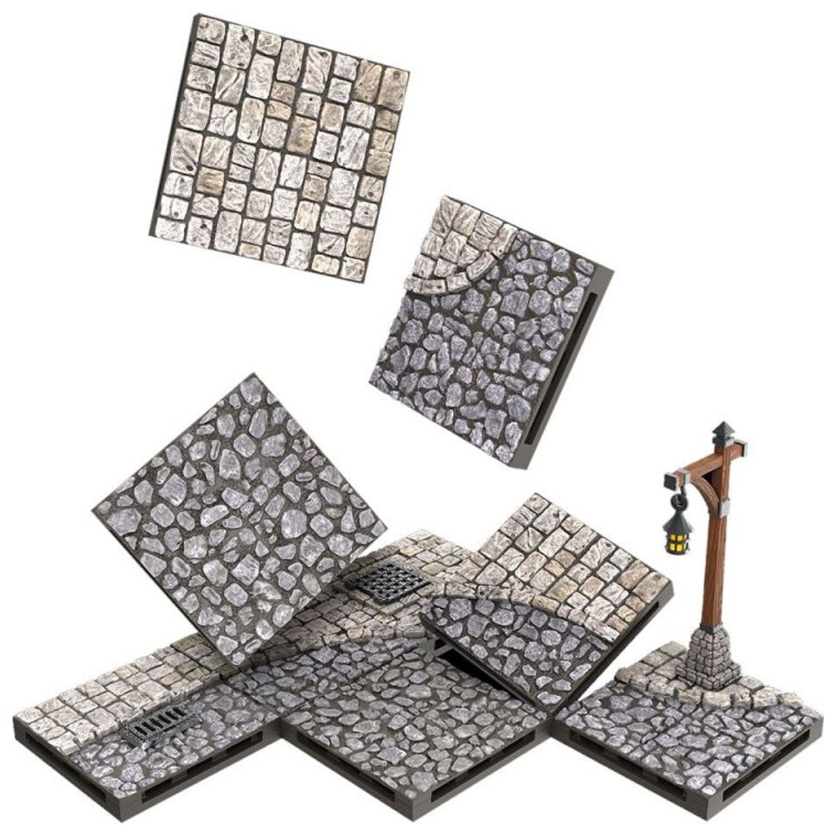 WarLock Tiles Town & Village III Town Square