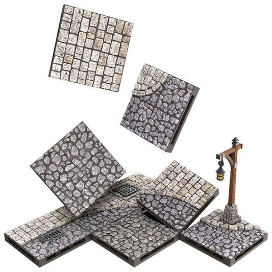 WarLock Tiles Town & Village III Town Square