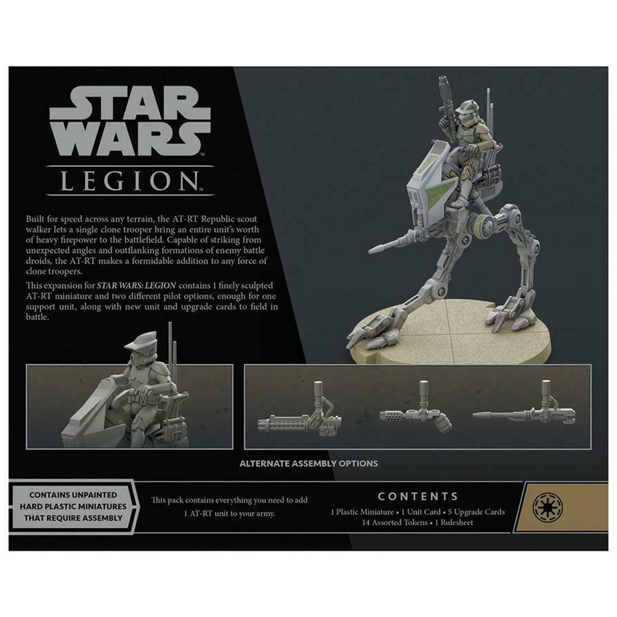 Star Wars Legion Republic AT RT Unit Expansion
