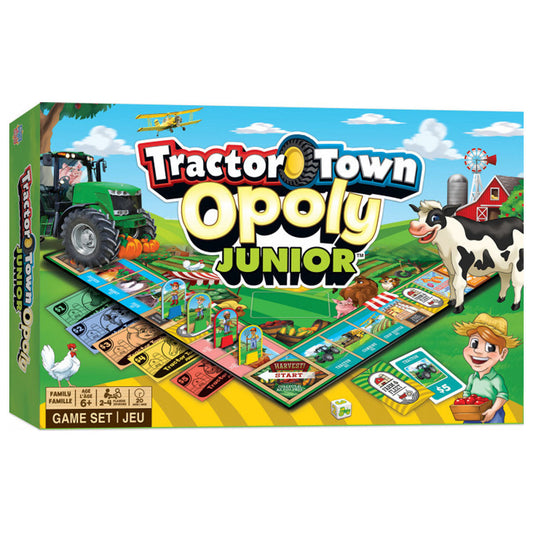 Masterpieces Tractor Town Opoly Junior