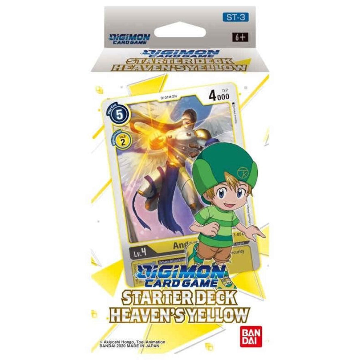 Series 01 Starter Deck 03 Heavens Yellow Digimon Card Game